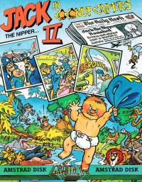 Jack The Nipper II: In Coconut Capers Amstrad CPC US box art